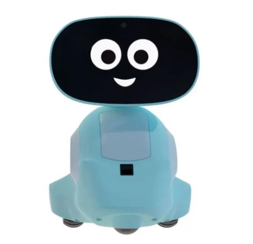 Robot éducatif à programmer et de divertissement Miko3 STEM écran tactile caméra grand angle HD bleu