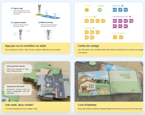 Robot éducatif à programmer mTiny Makeblock