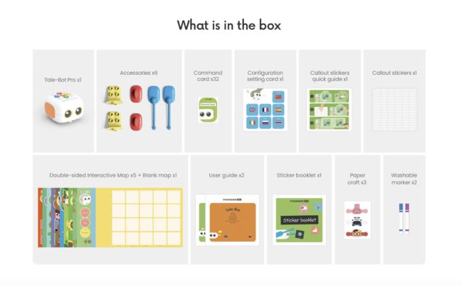 Tale-Bot Pro Hands-on Coding Robot Set Education Edition éducatif de construction à programmer Matatalab