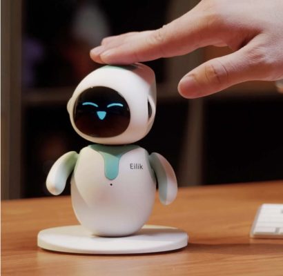 Robot intelligence émotionnelle de bureau et de divertissement éducatif à programmer