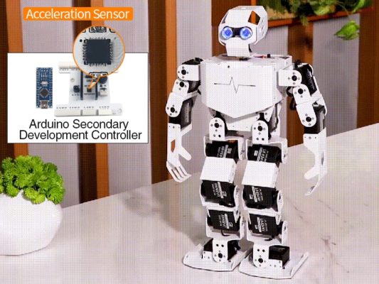 Robot Kit construction humanoide Tonybot programmation éducatif Hiwonder Arduino