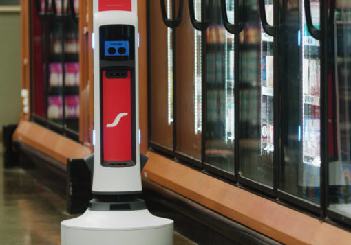 Robot autonome de logistique et d'inventaire Tally 3.0 Simbe Robotics Inc.