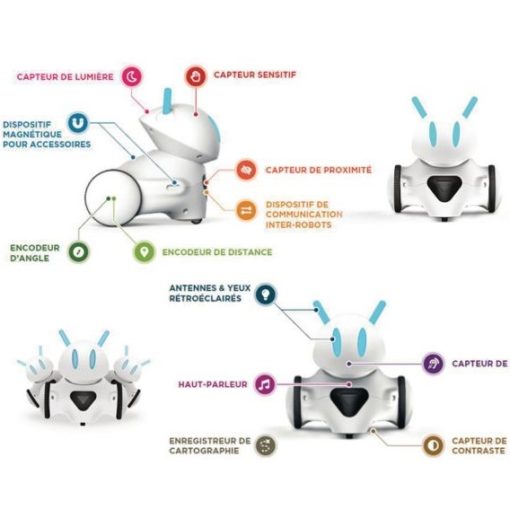 Robot éducatif d’apprentissage et de programmation Photon