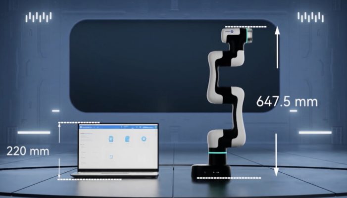 Robot 6 axes education code en blocs Mogician E6 Dobot