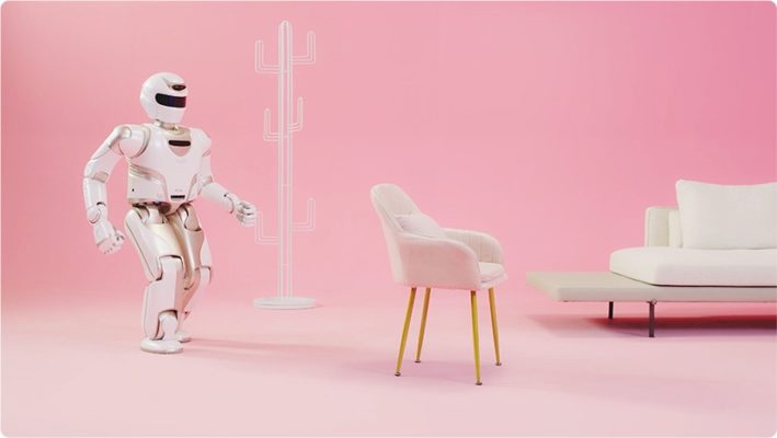 Robot assistance personne humanoide Bipède Walker X Ubtech