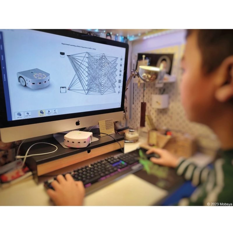 Robot éducatif Thymio II IA Learning Robots Mobsya Intelligence ...