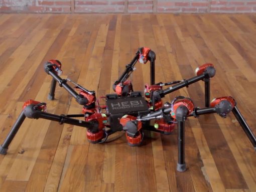 Robot Recherche Daisy 18-DoF Hexapod Hebi Robotics