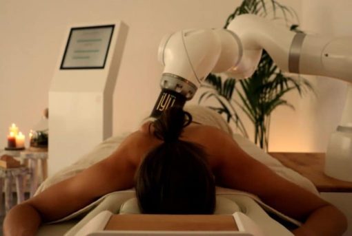 Robot bien-être massage médical Iyu Spa Capsix Robotics