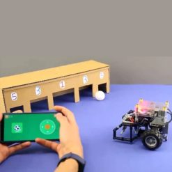 Robot de football construction programmation compatible Lego Orange Tart Robotics