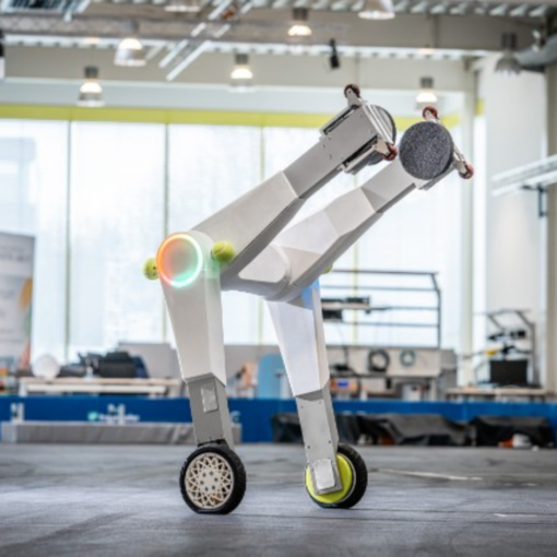 Robot livraison, AMR/AGV professionnel EvoBot Fraunhofer Institute for Material Flow and Logistics