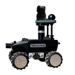 Robot outdoor surveillance professionnelle Robotnik