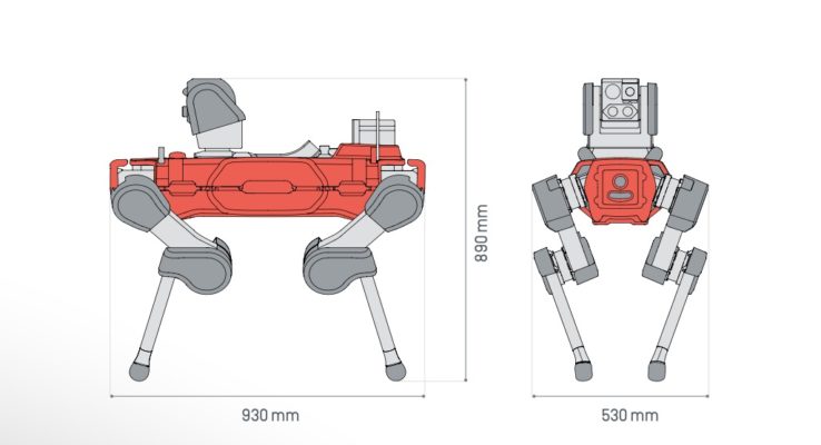 Robot quadrupède ANYmal ANYbotics