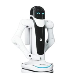 Robot de service base roulante collaboratif MiPA Neura robotics