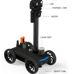 Robot de surveillance profesionnel Watchbot Surveillance Star Robotics