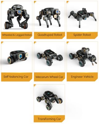 Robot éducatif à construire quadrupède UGOT Robotic Kit UBTech