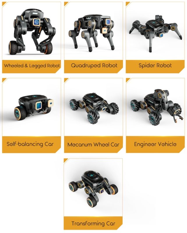 Ubtech Ugot Basic Kit Robot éducatif à construire quadrupède UGOT Robotic Kit UBTech - Leobotics