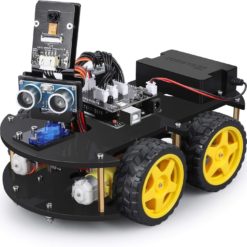 Robot ELEGOO voiture car V4.0 tuto Français suivi de ligne ultrasons bluetooth Intelligent éducatif caméra