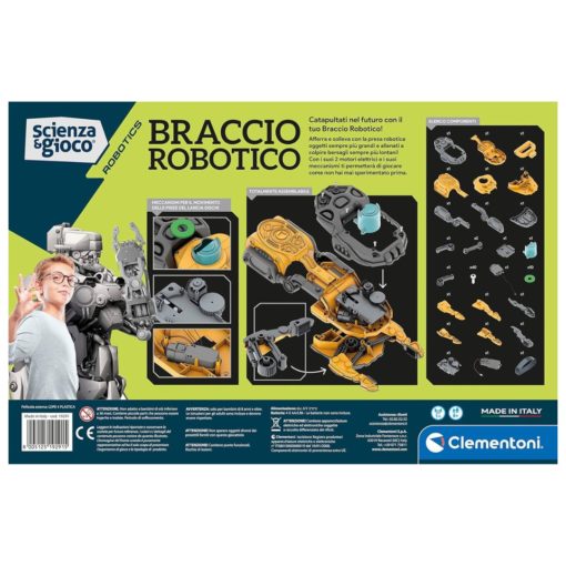 Robot éducatif construction et programmation Bras Robotique Clementoni