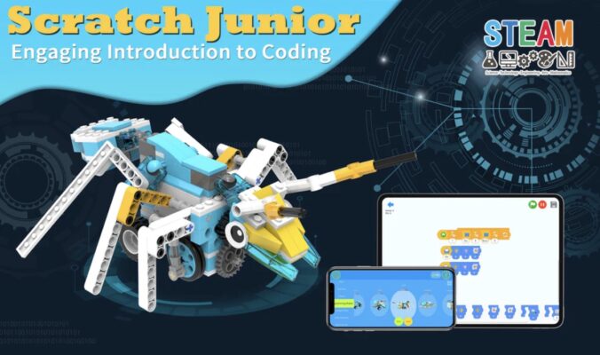 Kit robotique construction programmation 200-en-1 Scratch Junior Makerzoid
