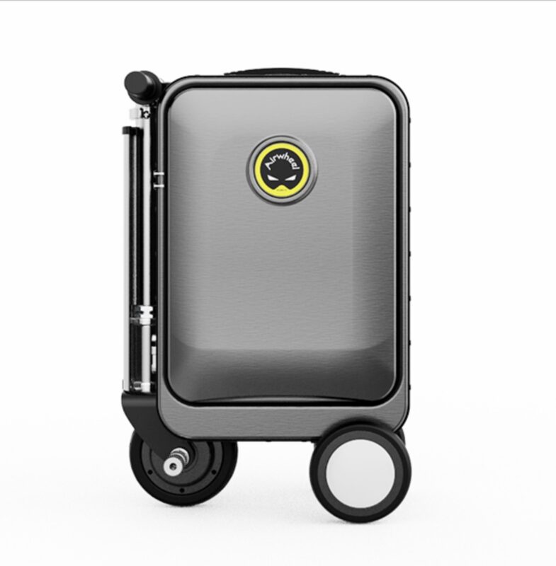 Valise électrique Chevauchable Intelligente 20L - Batterie Amovible 73.26 Wh, Ports USB - Charge Max 110kg, Vitesse 13km/h - Contrôle Par Appli, Aluminium Aéronautique