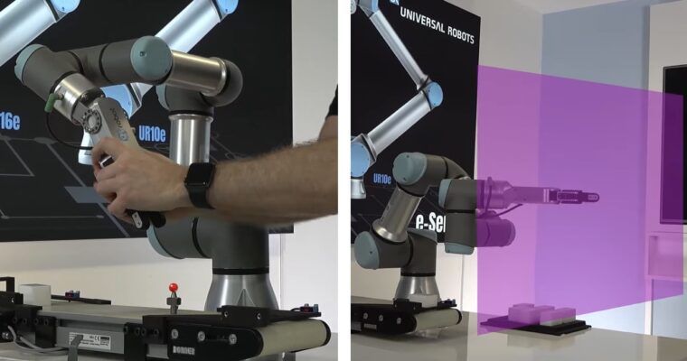 Bras robot collaboratif cobot 6 axes ultra performant UR30 Universal Robots
