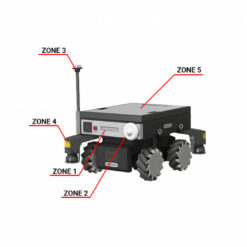 Robot base mobile AGV AMR logistique intérieure SUMMIT-XL STEEL Robotnik Automation