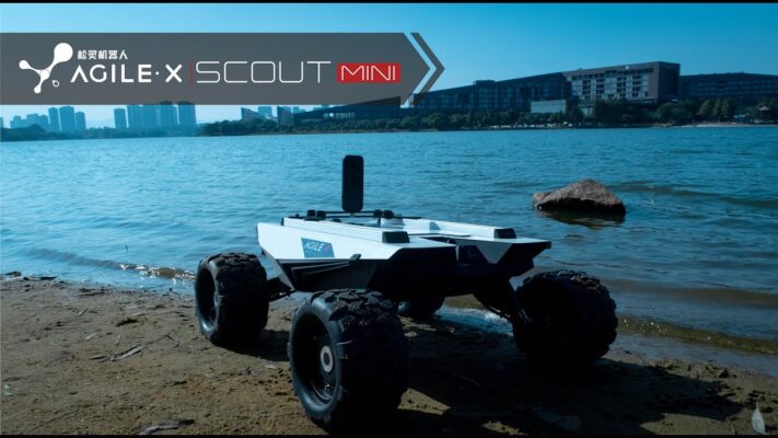 Robot Mobile Autonome Scout Mini Mecanum Agilex