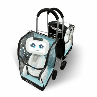 Trolley de Transport Robot assistant compagnon surveillance Buddy Pro Blue Frog Robotics