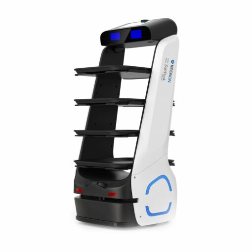 Robot de livraison service à table restaurant T5 LASER SoftBank Robotics