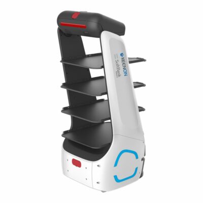 Robot de livraison service à table restaurant T5 LASER SoftBank Robotics