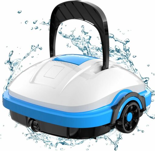 Robot de Piscine nettoyeur Aspirateur sans Fil avec Double Moteur WY1102 WYBOT
